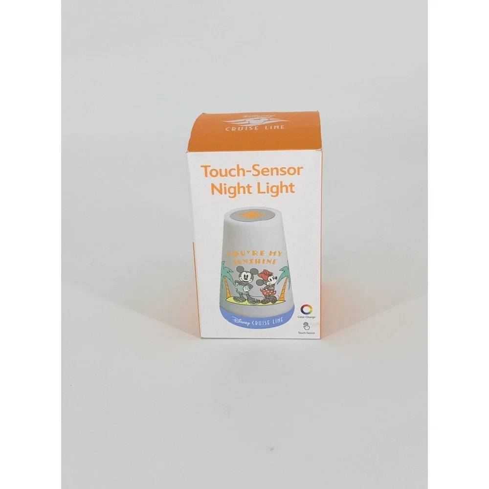 Disney Cruise Line Touch Sensor Night Light‎ You're My Sunshine Mickey Minnie